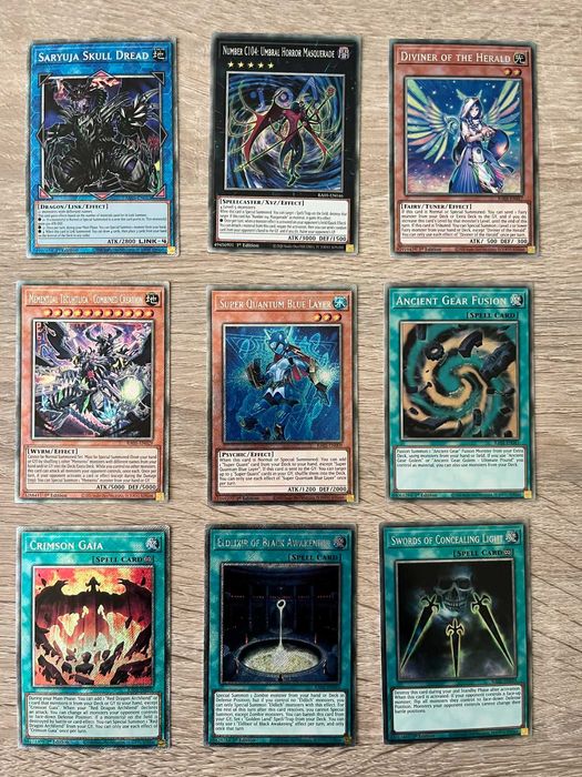 Yu-Gi-Oh! TCG Rarity Collection V карти