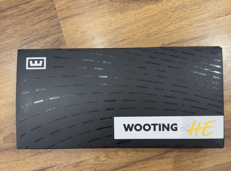 Клавиатура Wooting 60HE