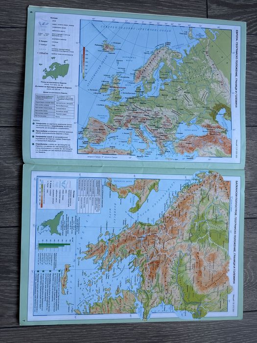 Учебни помагала за 7 клас