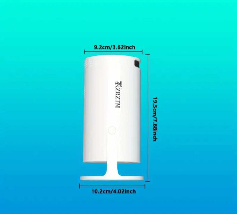 HD проектор с Android 11 – Превърни всяка стена в кино екран!