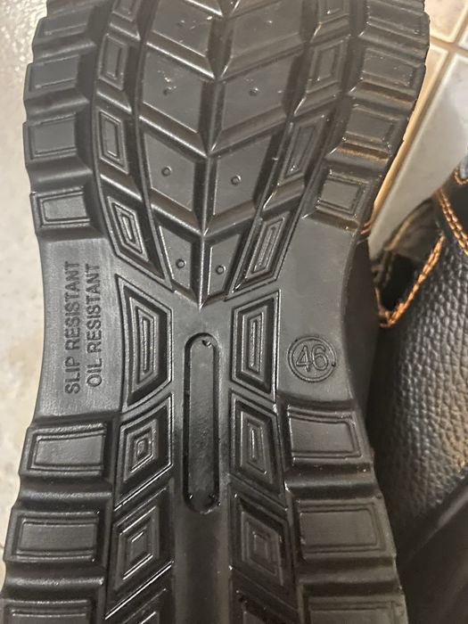 Pantofi safety din piele