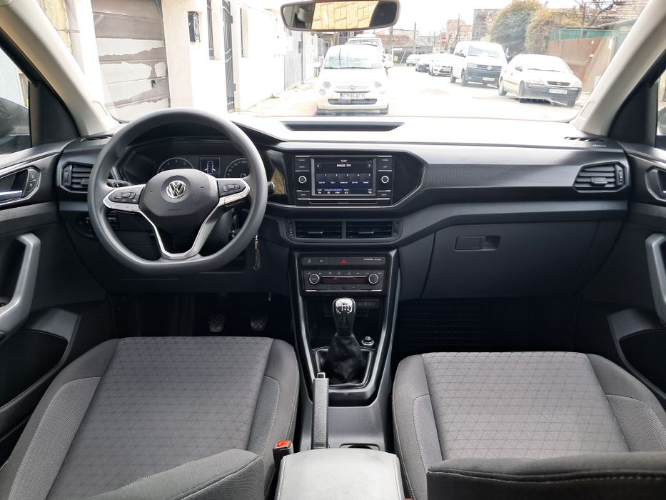 VOLKSWAGEN T-CROSS  - 2021 - STARE CA NOUĂ  - -  76 .000 KM - Unic Proprietar -Full Optiuni -