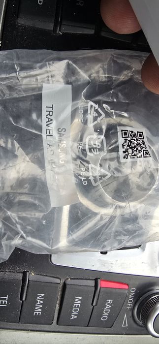 1 бр. Бял адаптор за зареждане 45 w Samsung Super Fast Charge