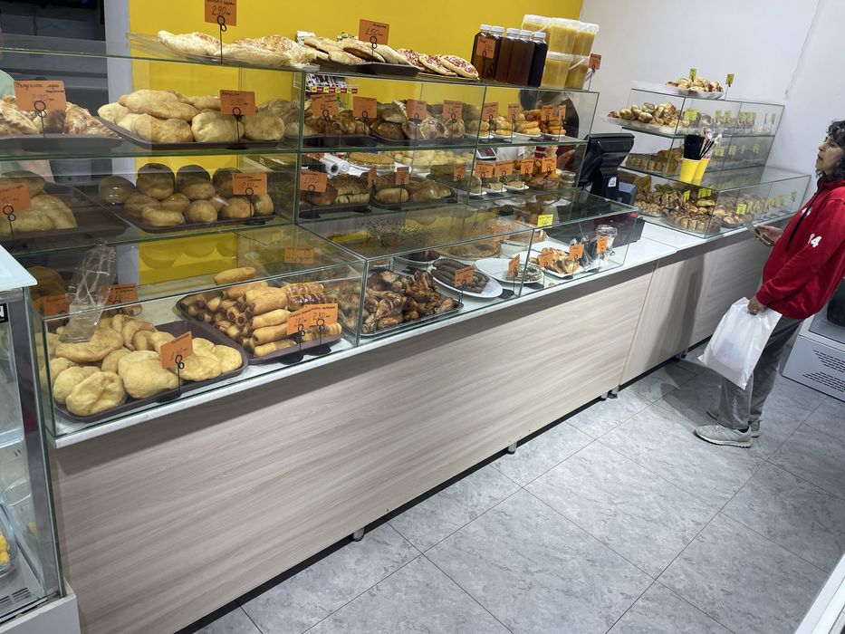 Витрина + рабочие столы