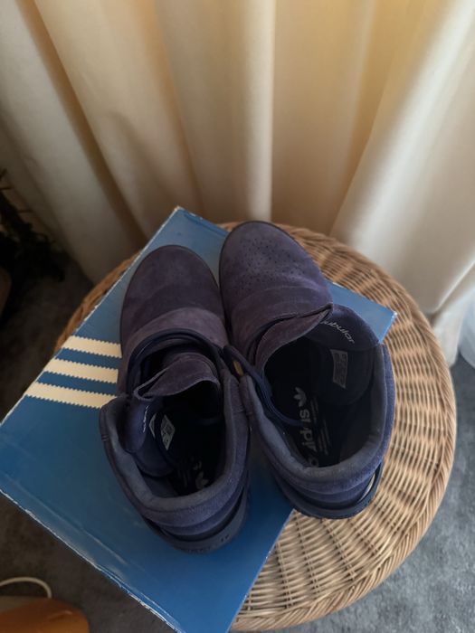 Adidas Invader Tubular din piele intoarsa