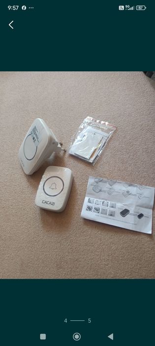 Vând sonerie cu telecomandă