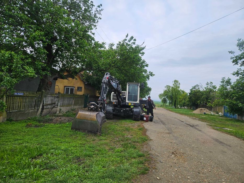 Excavator pe roti  ,Terex 85