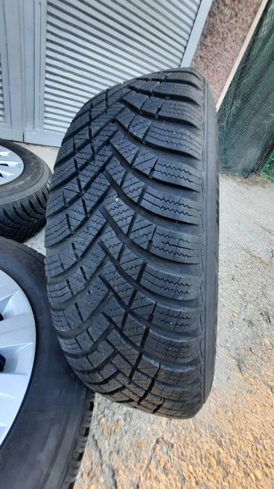 Железни джанти 5х112-15 за  VW със зимни гуми