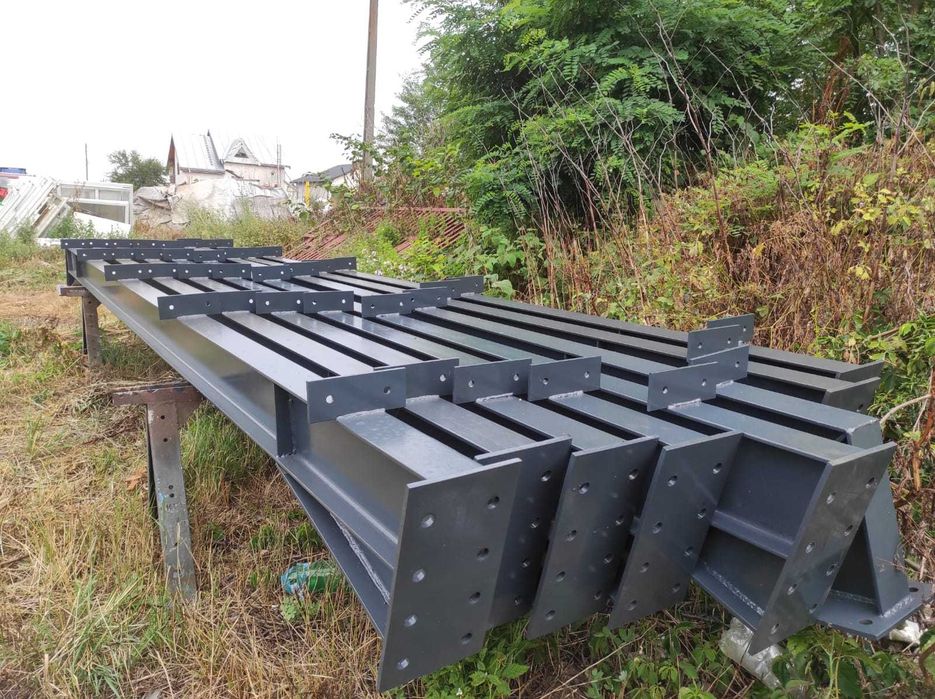 Ferme metalice pentru hala (structura metalica) 12 M LATIME