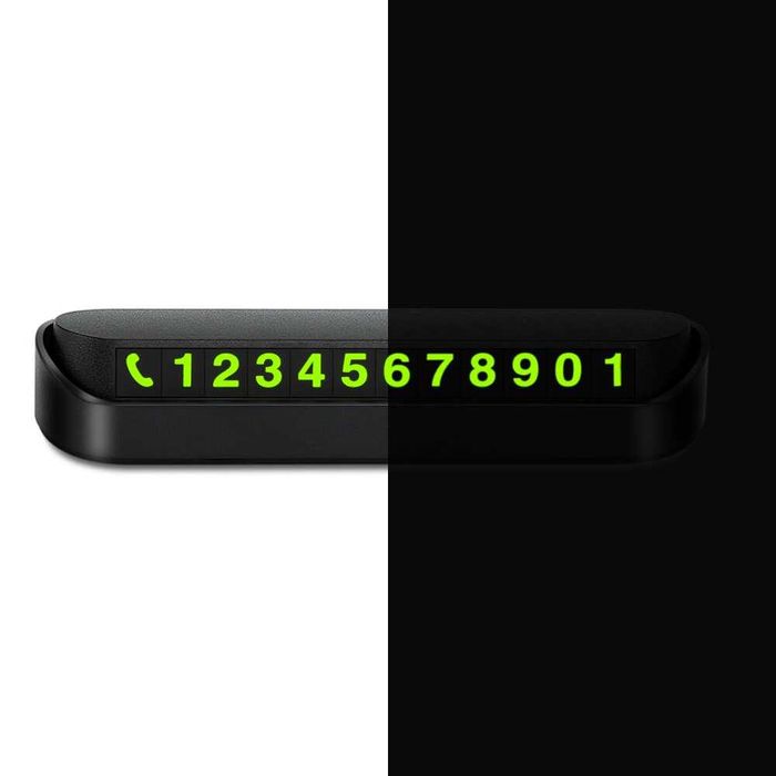 Suport numar de parbriz auto ON/OF