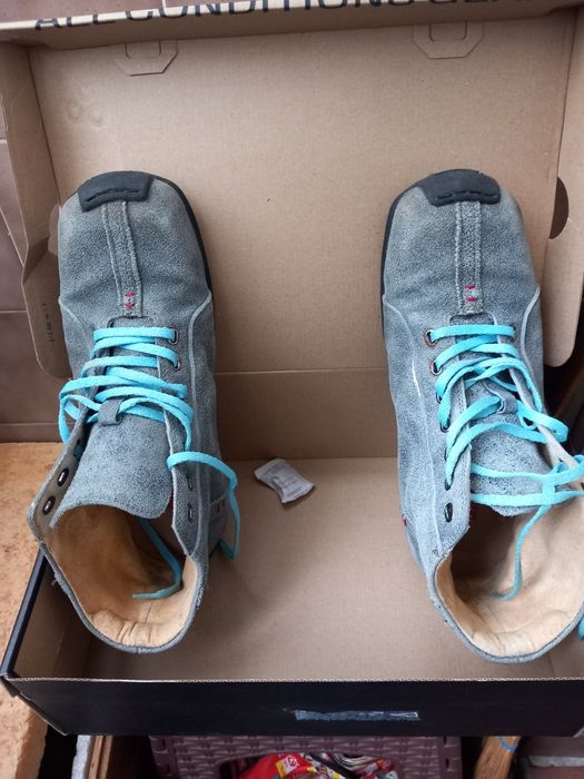 Сини"кларкове",от естествен кожен бокс!7