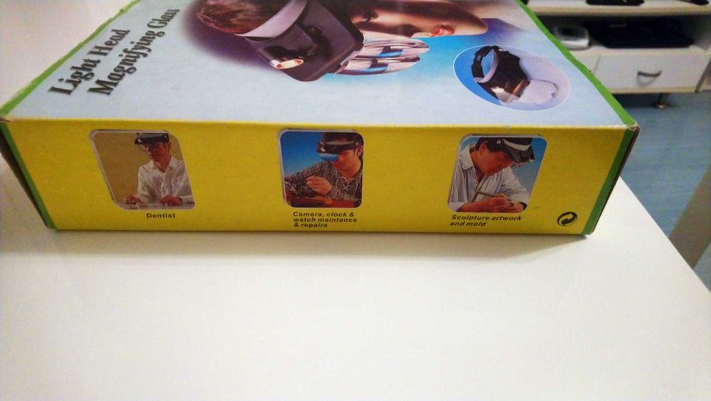 Light Heat with Magnifying Glass , Челна Лампа с Бинокулярни Лещи