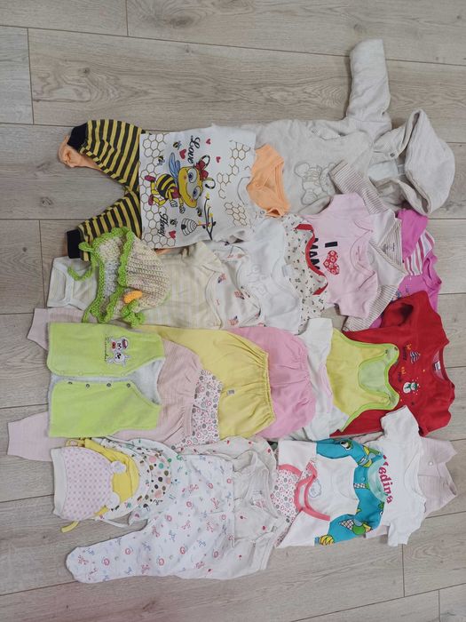 детские вещи 3 разных сета