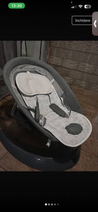 Vand balansoare electric perfect pentru relaxarea lui bebe si calmarea