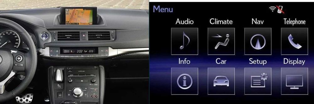 Card MicroSD harti Lexus Premium Navigation CT200h ES IS RC RX350