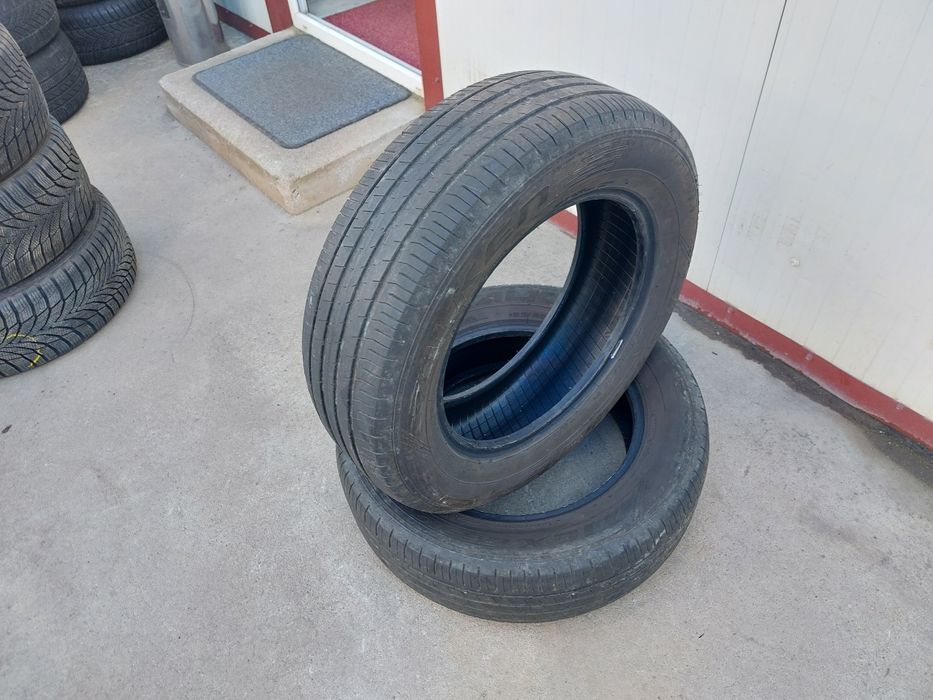 100 lei bucata! Doua anvelope vara 215 65 17 Falken