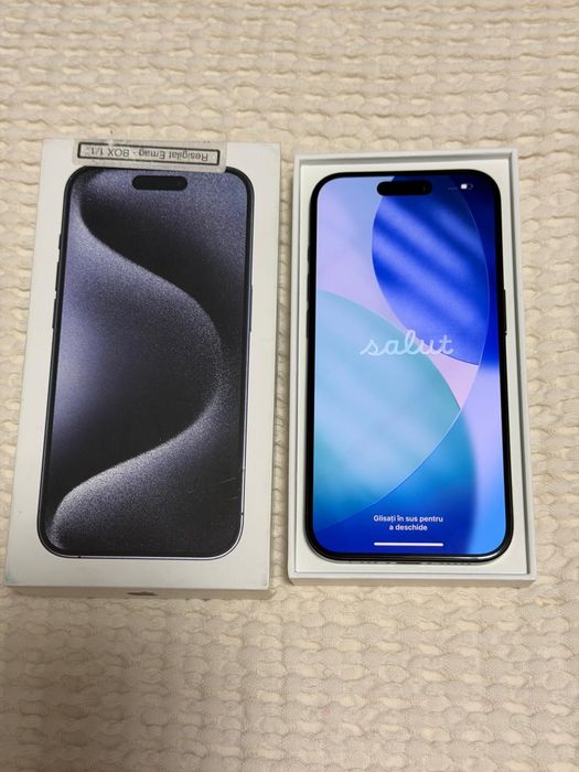 iPhone 15 Pro 128 GB  impecabil, stare foarte bună