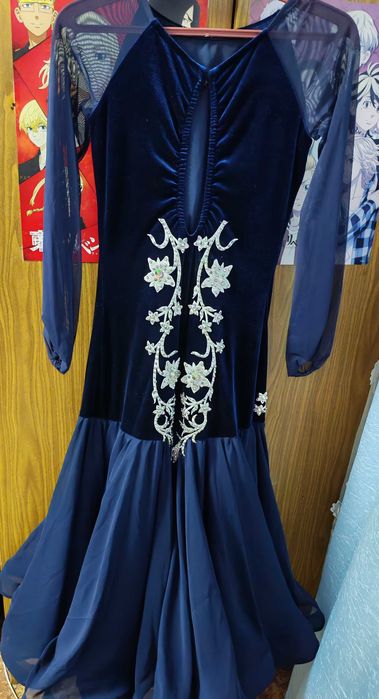 Спортивно-бальное платье