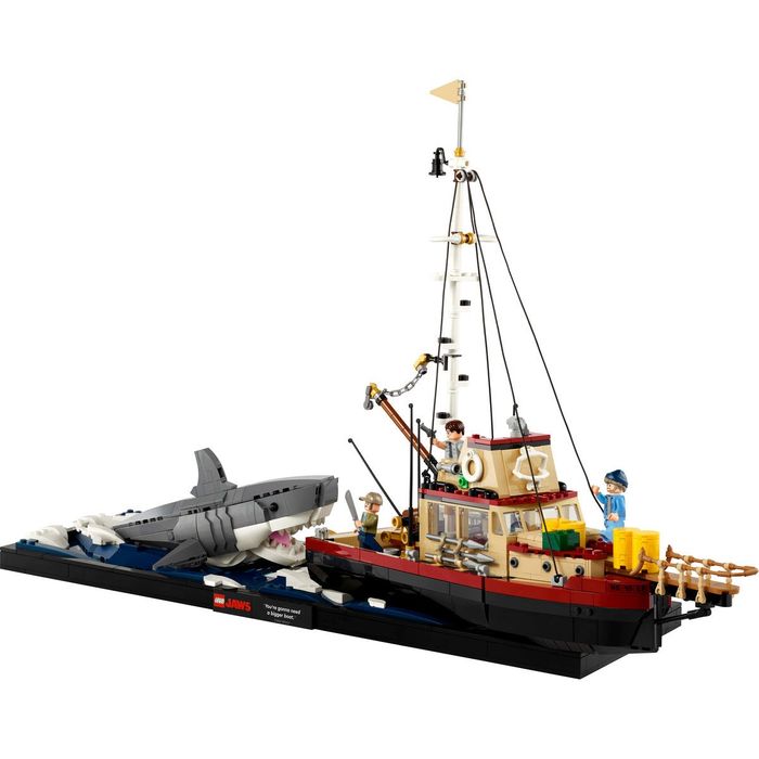 Lego 21350 Челюсти , Jaws 21350 LEGO Ideas