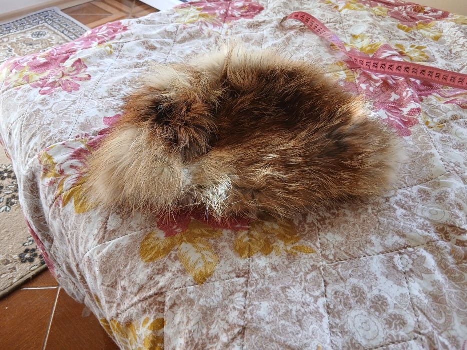 Зимна шапка от лисица