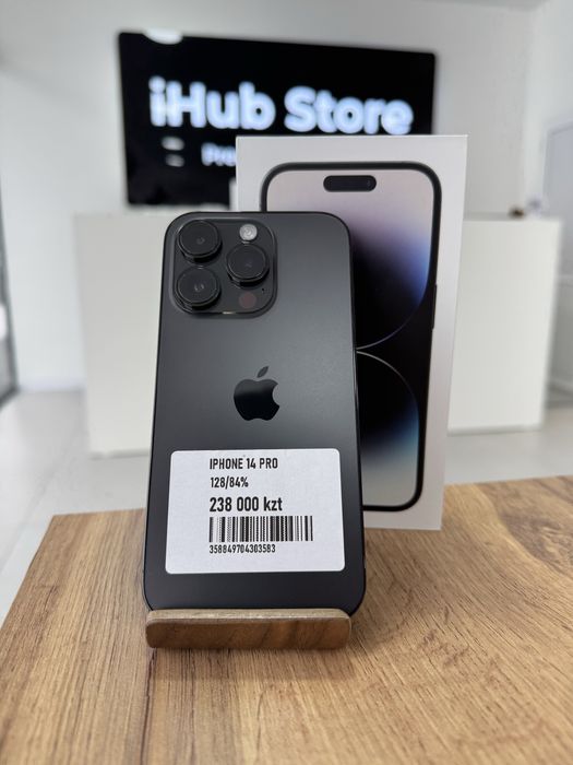 iPhone 14 Pro • 128GB / 84% Black Айфон 14 Про • 128 гб / 84% черный