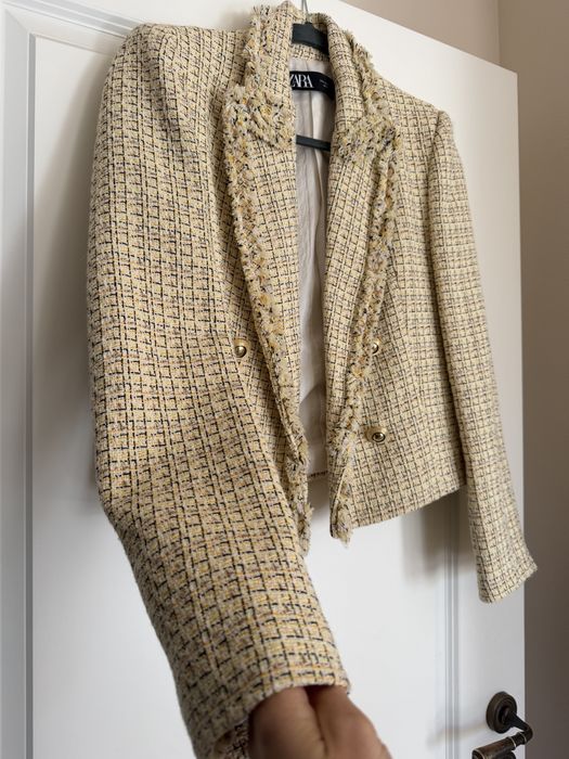 Sacou Zara  butter yellow XS
