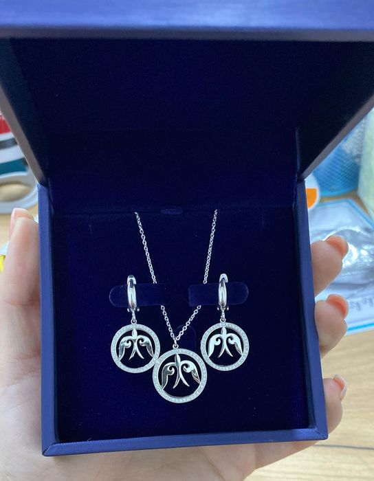 Серебрянный комплек "Ласточка"