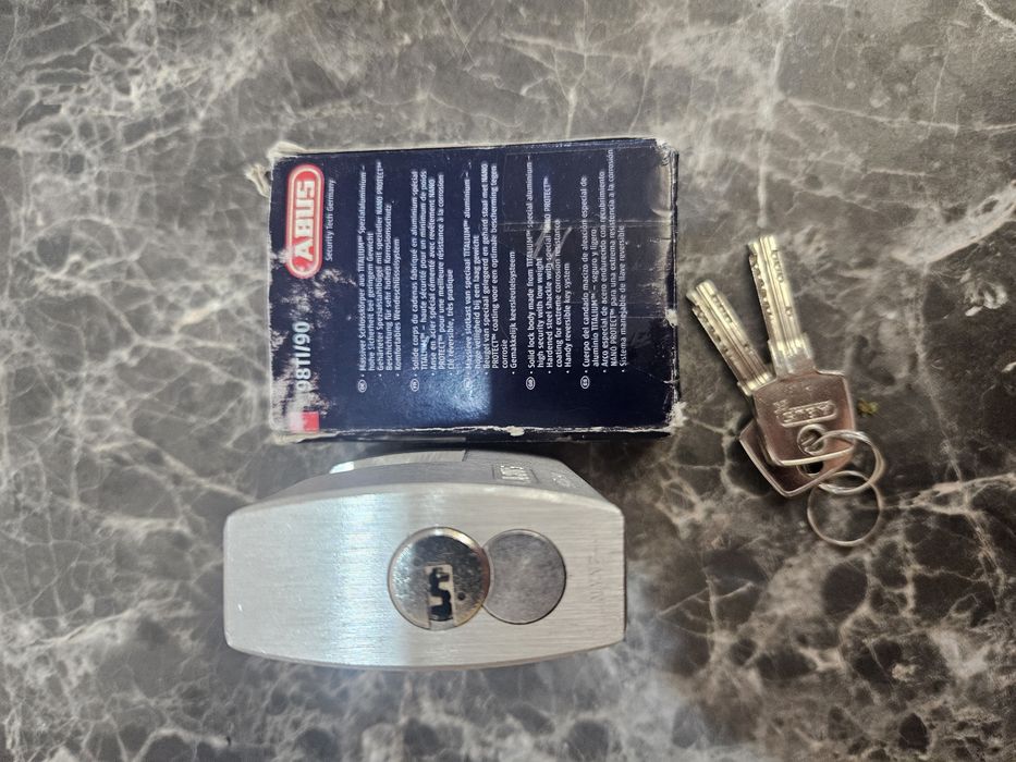 Катинар ABUS 98TI/90 TITALIUM™ Monobloc Padlock