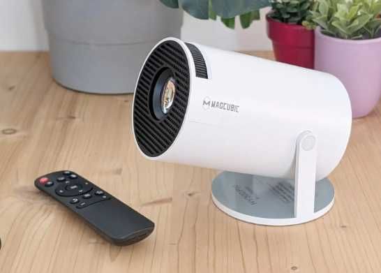 Нов hy300 ULTRA видео проектор 130 инча екран 4K с Android 11 Youtube