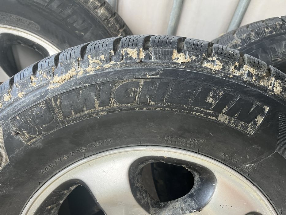 Vand anvelope Michelin 245/70 r16 M+S