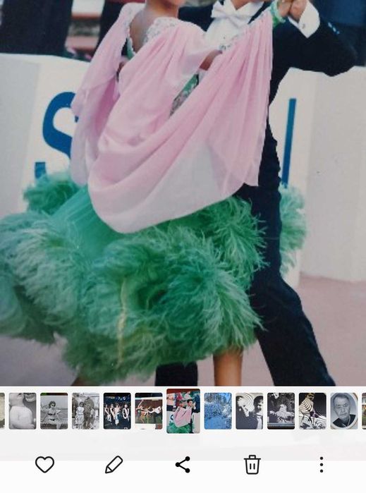 Рокля за стандартни танци