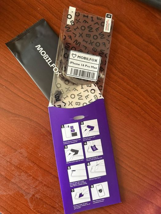 Стъклен протектор за iPhone 16 ProMax