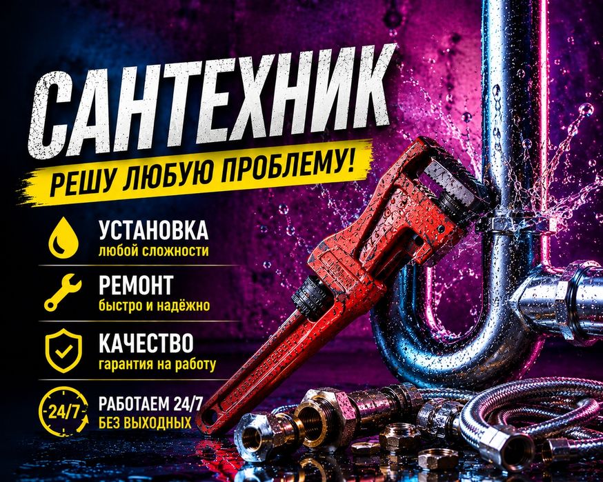 Срочный сантехник