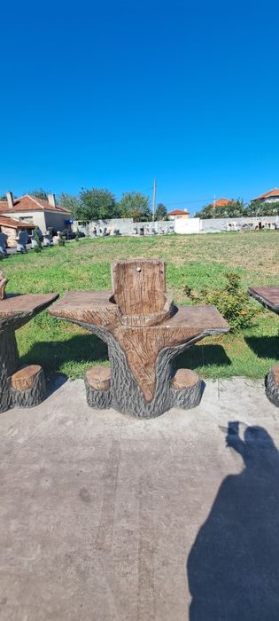 Градинска мивка от щампован бетон