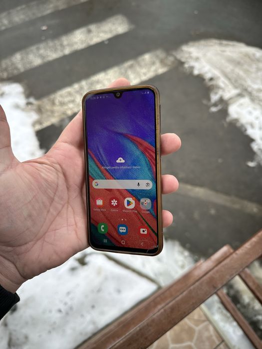 Samsung Galaxy A40 dual sim negru  Husa