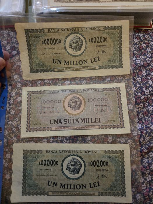 Vând bancnote vechi