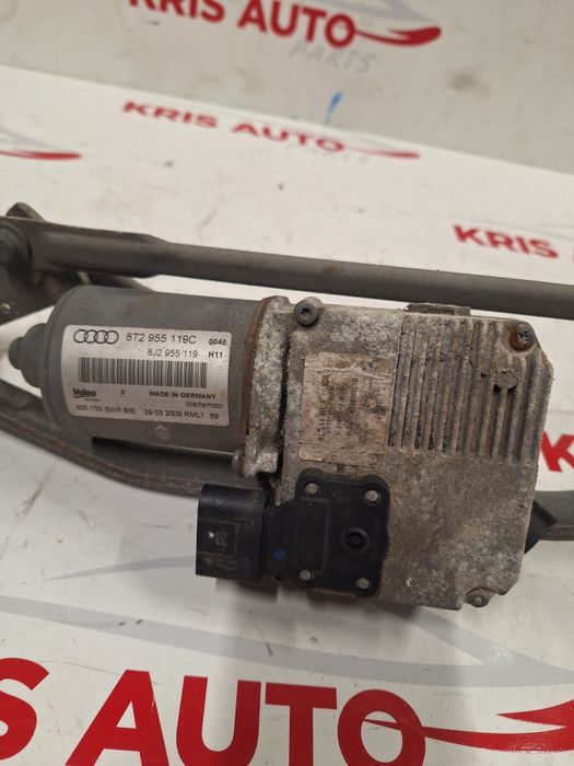 Моторче - механизъм предни чистачки Audi A5 / Ауди А5 2008г.