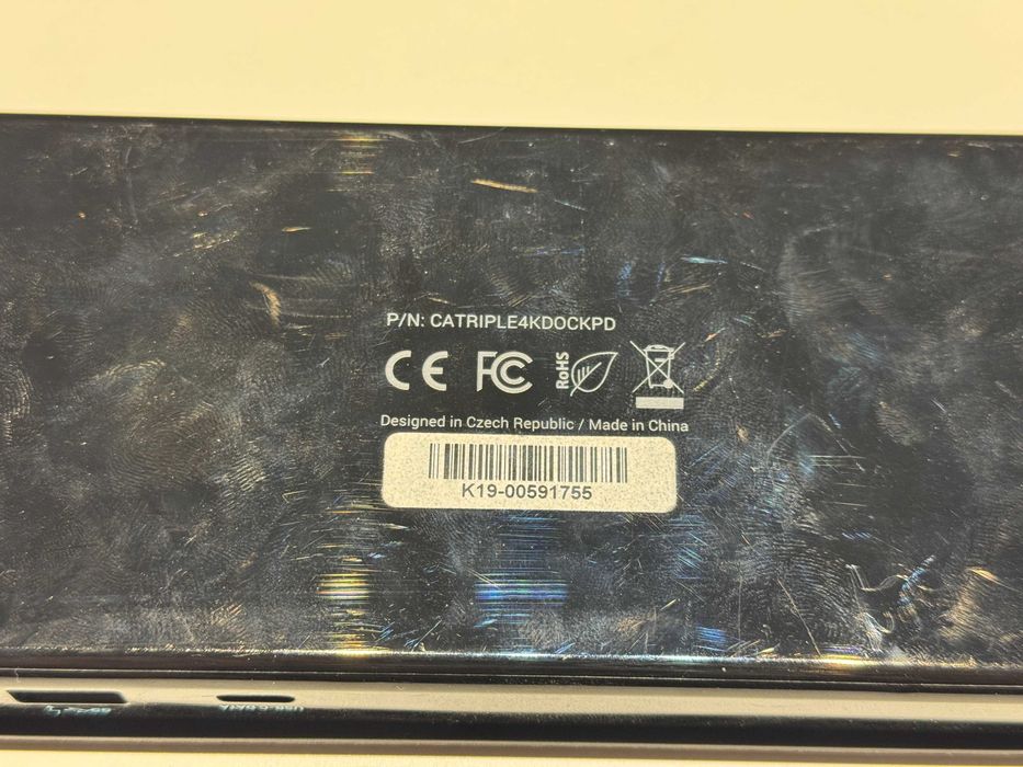 Docking station i-tec PD 60W, 5K sau 4K x 3, 1G eth, incarcator orig.