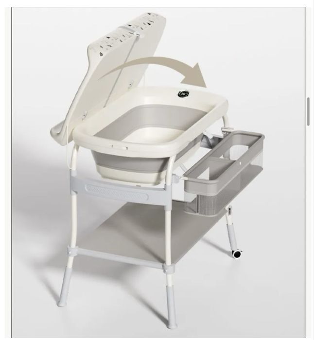 Пеленальный столик с ванночкой