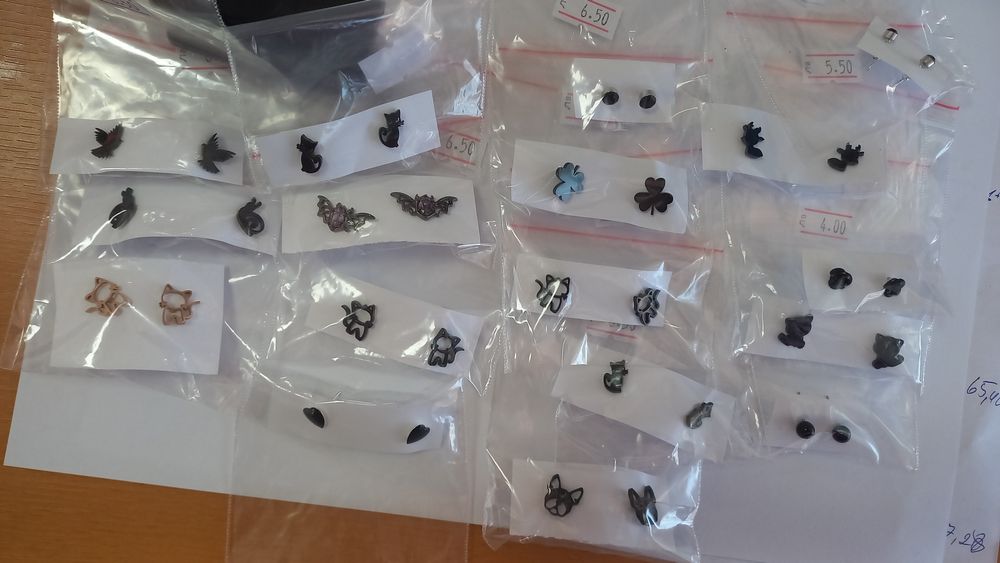 Обеци стомана животни