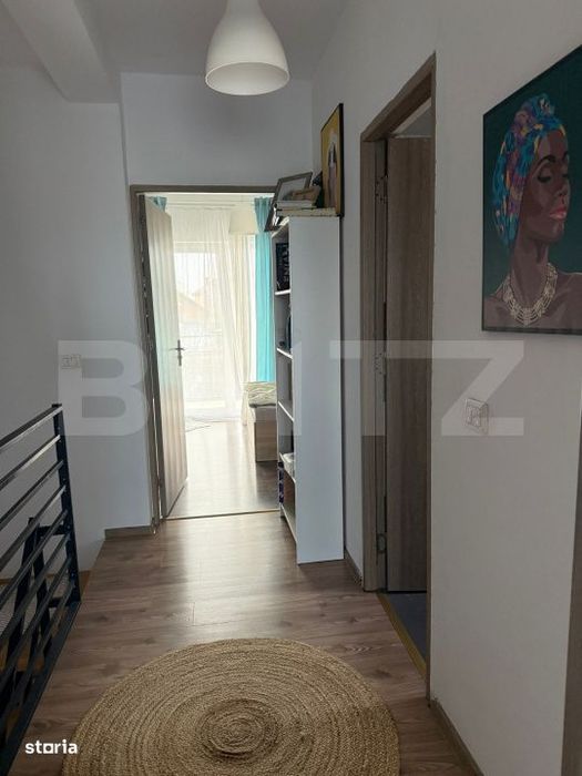 Triplex de vanzare Utvin 85mp 4 camere 2 bai 270mp teren