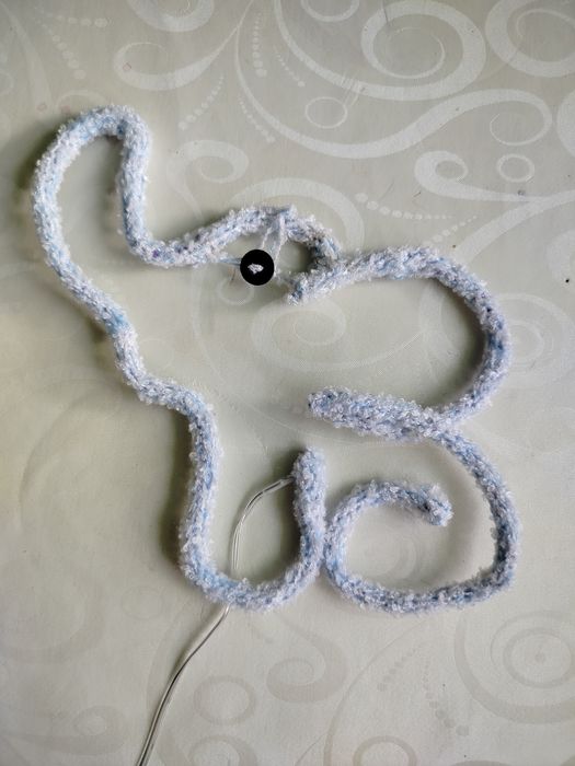 Изделия в технике трикотин