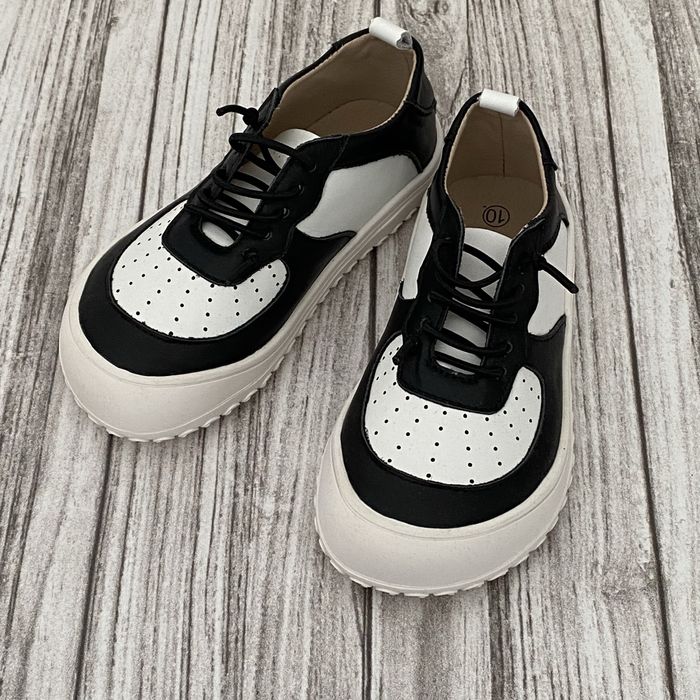 Боти от нат кожа 28 16,8 см