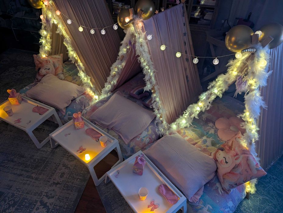 Cort petreceri copii Sleepover party