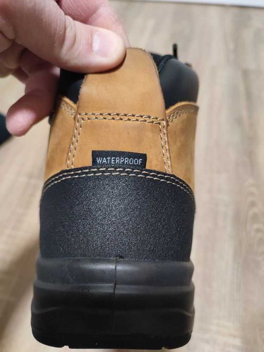 Ghete de lucru 45 anti alunecare/curent vârf metalic, extra comfort