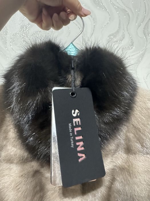 Шуба лёд соболь Selina