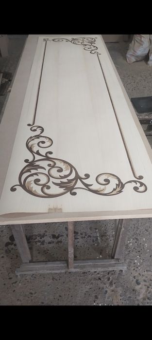 Маркетри. (Инкрустация по шпону)