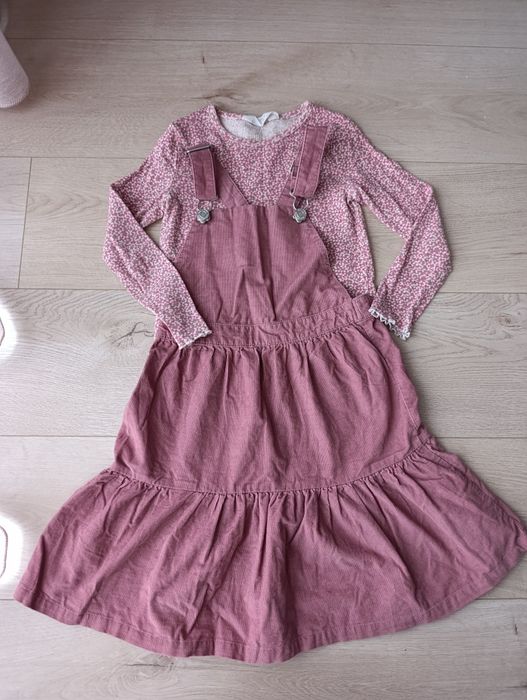 Set Sarafan + bluza H&M - 6 ani