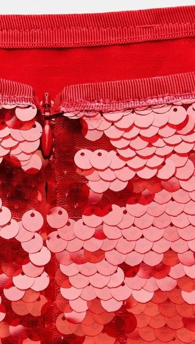 Fusta paiete Zara limited edition