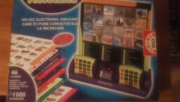 Joc de masa Board Game electronic educativ - PROVOCAREA